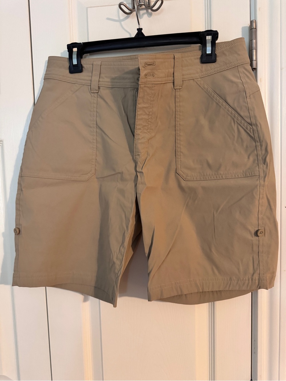 Eddie Bauer Tan Lightweight Utility Shorts